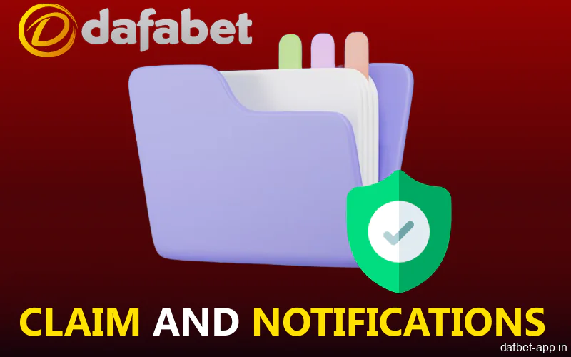 Dafabet App Policies on Notifications and Legal Claims
