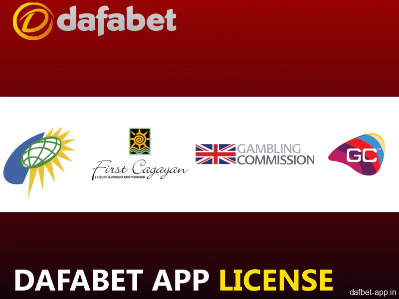 Legal standing and licensing of the Dafabet app in India