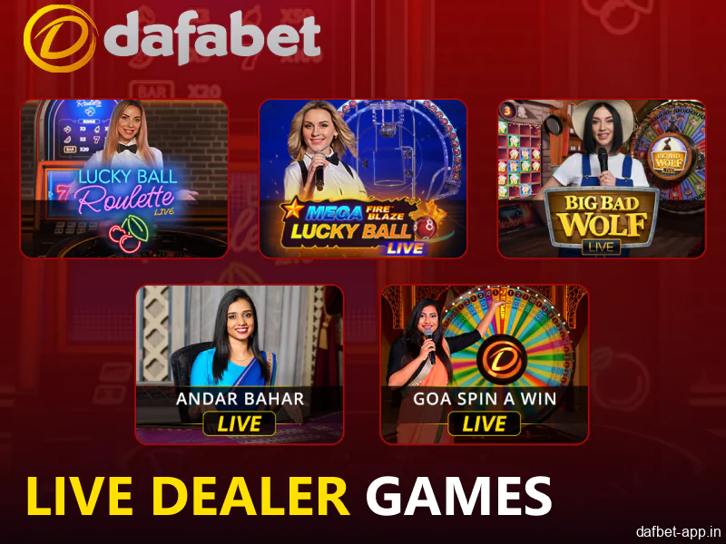 Top-Rated Live Dealer Experiences in the Dafabet App