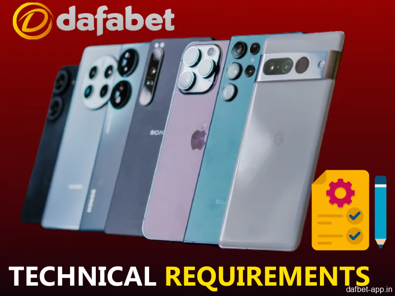 Hardware and software requirements for Indian players using the Dafabet app
